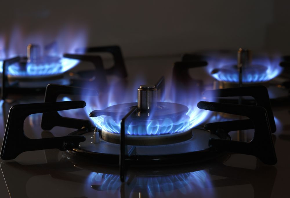 Gas Stove Burning — Sampson Plumbing Pty Ltd In Casuarina, NSW