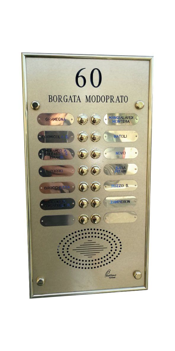 pulsantiera condominio