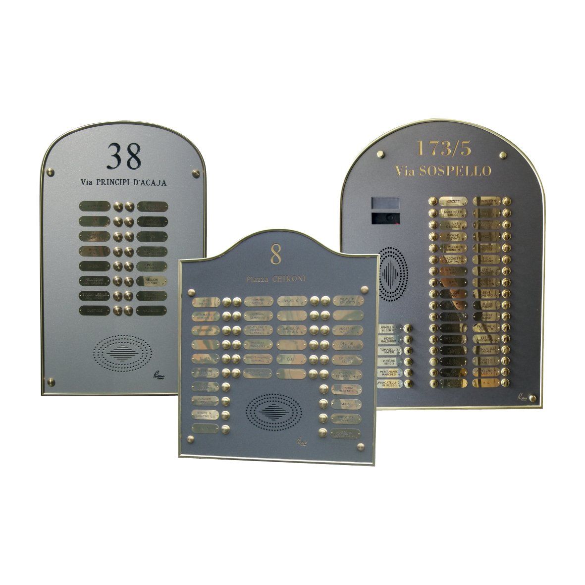 Pulsantiere citofoniche