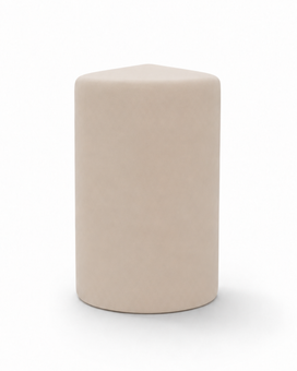 strak model cilinder urn (hand beschilderd of met eigen foto)