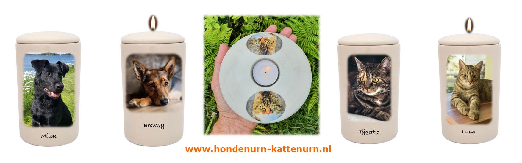 Wij maken voor u een unieke honden urn of katten urn