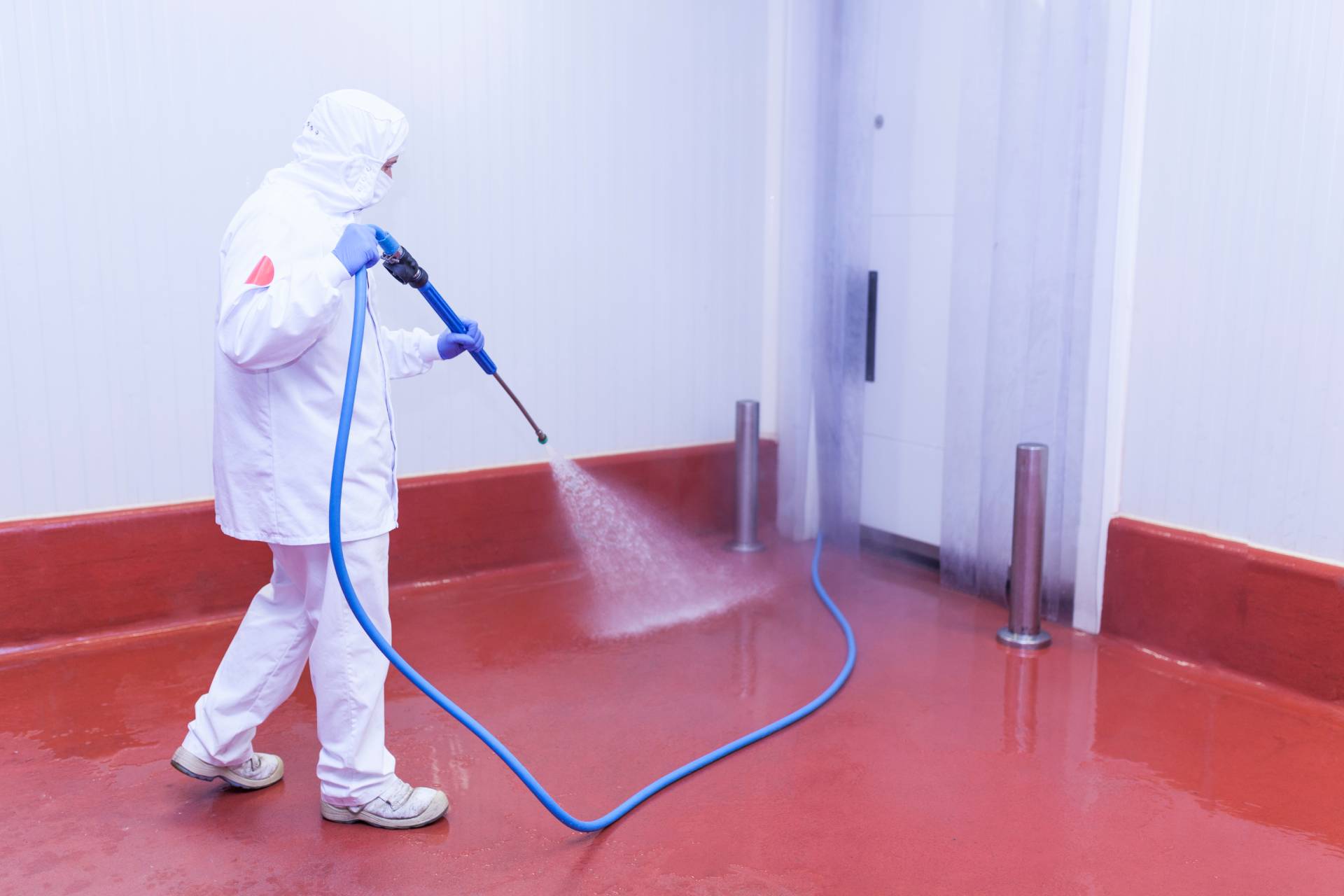 Disinfezione di un davanzale