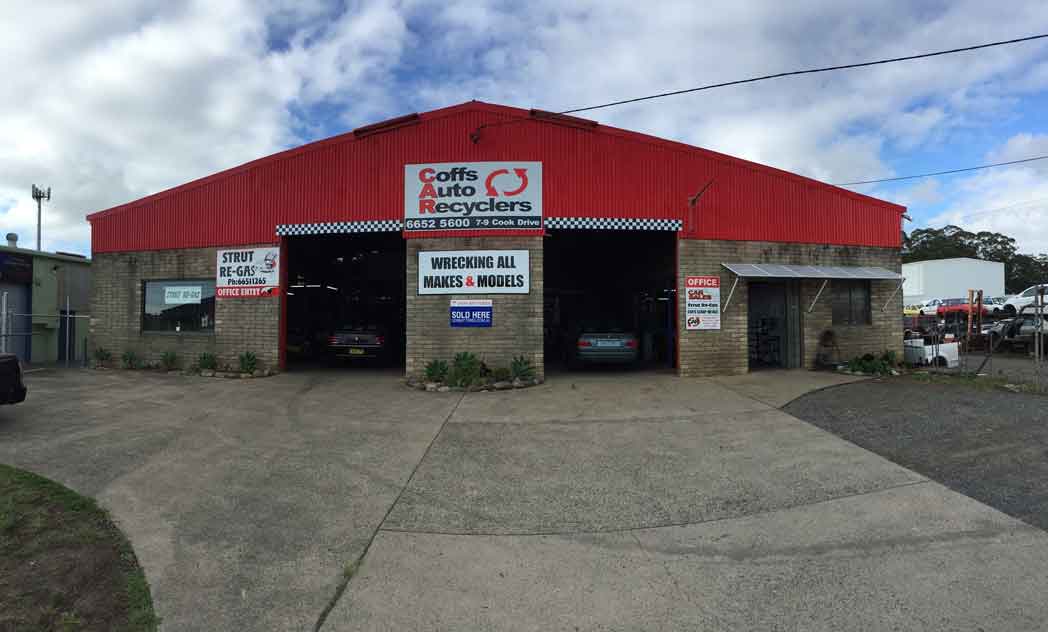 Warehouse — Car wreckers Coffs Harbour in Coffs Harbour, NSW