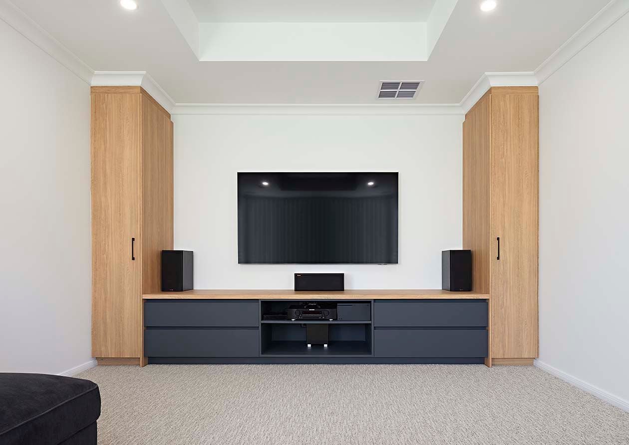 Sleek Wall Units for a Contemporary Space — Shepparton VIC — KitchenWise
