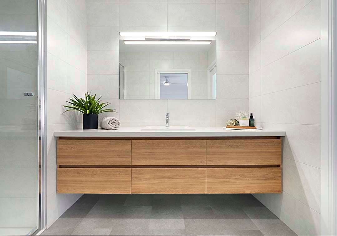 An Artistic Gallery Showcasing Bathroom Designs — Shepparton VIC — KitchenWise