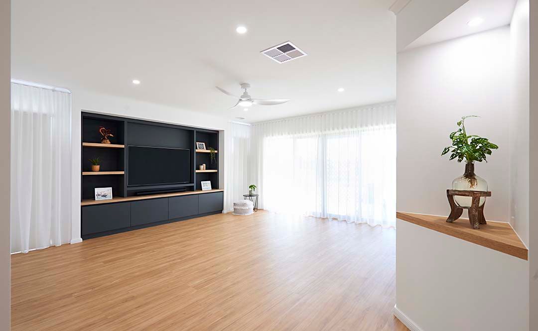 Modern Wall Units with Adjustable Shelving — Shepparton VIC — KitchenWise