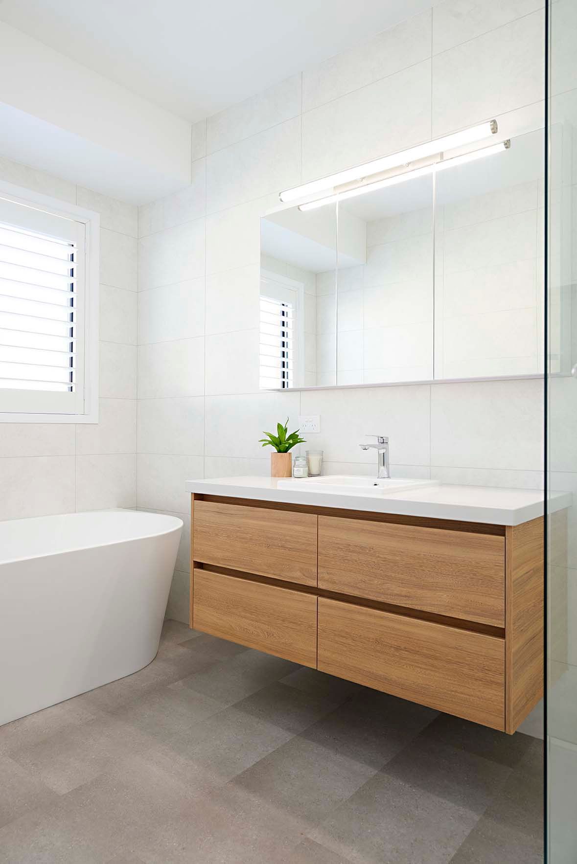 Before And After Bathroom Renovation — Shepparton VIC — KitchenWise