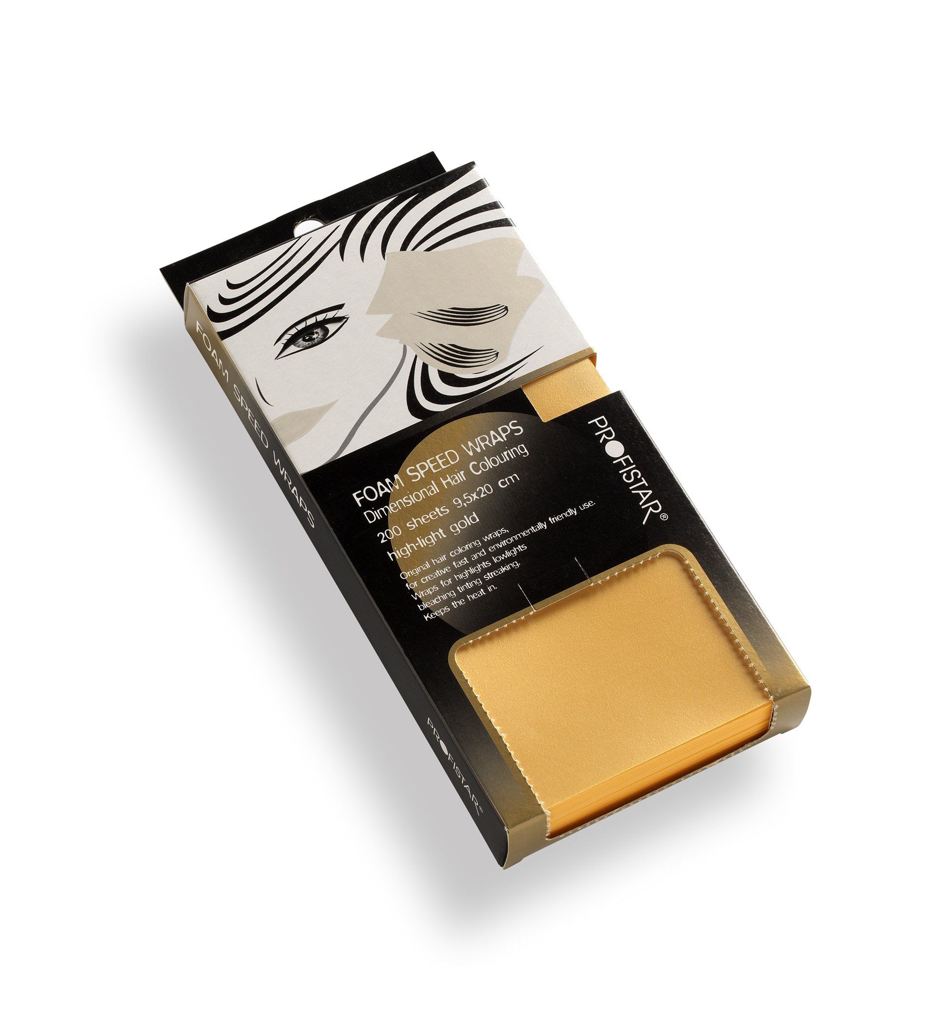 Profistar Foam Speedwraps goud open verpakking 20cm