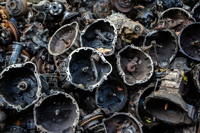 A Pile of Junk Is Sitting on Top of Each Other  — Bakers Creek Wreckers In Biloela, QLD