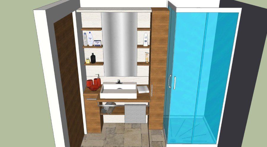 rivestimenti bagno in legno