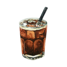 Watercolor Iced Coffee Picture
