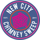 New City Chimney Sweep red blue and white logo