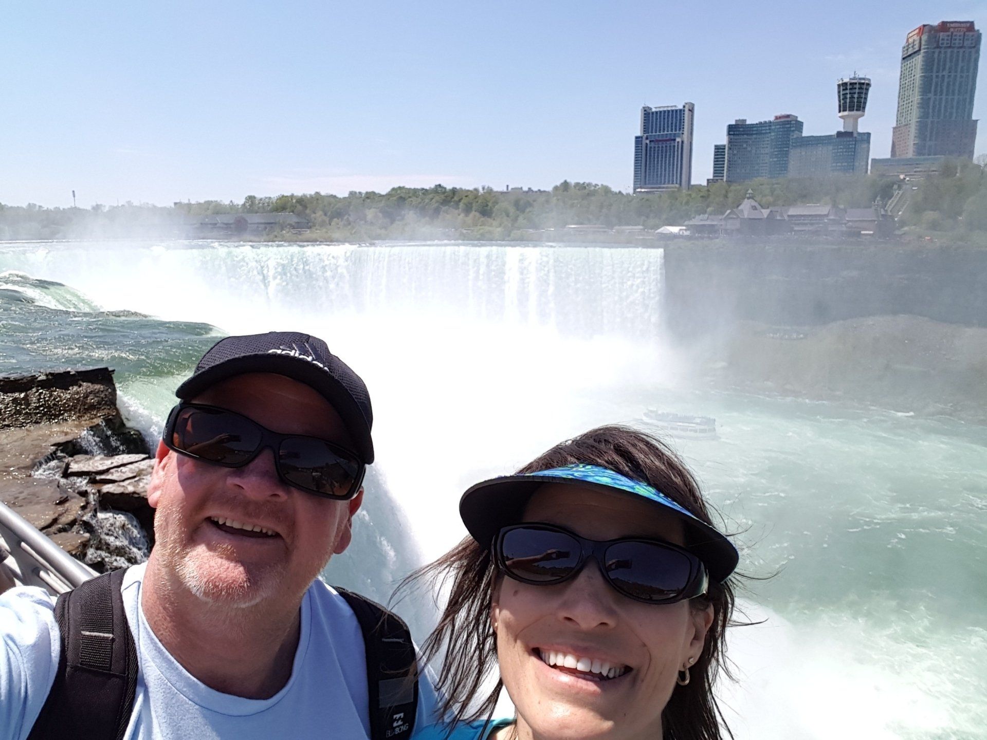 Greg and Rae in Niagara