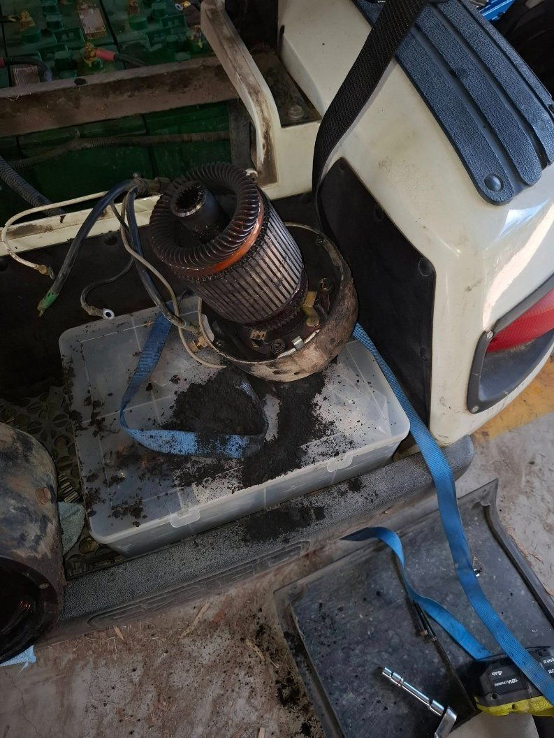 A Close Up of a Piece of Equipment Sitting on Top of a Table — Buggies & Batteries in Gladstone, QLD