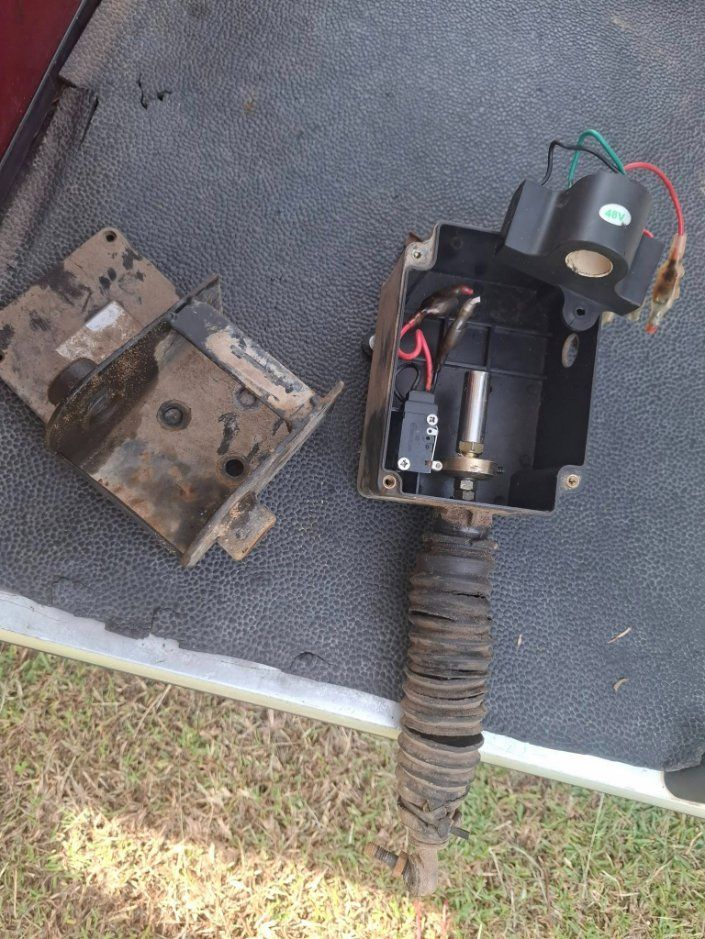 A Piece of Metal is Laying on the Ground — Buggies & Batteries in Rockhampton, QLD