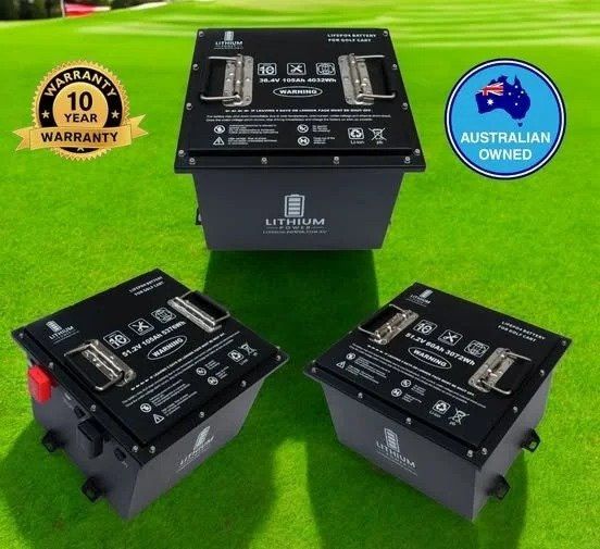 Three Lithium Batteries — Buggies & Batteries in Hidden Valley, QLD