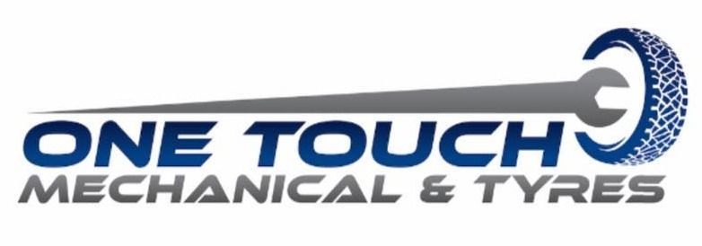 One Touch Mechanical Logo with spanner and tyre