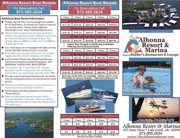 design print brochure lake