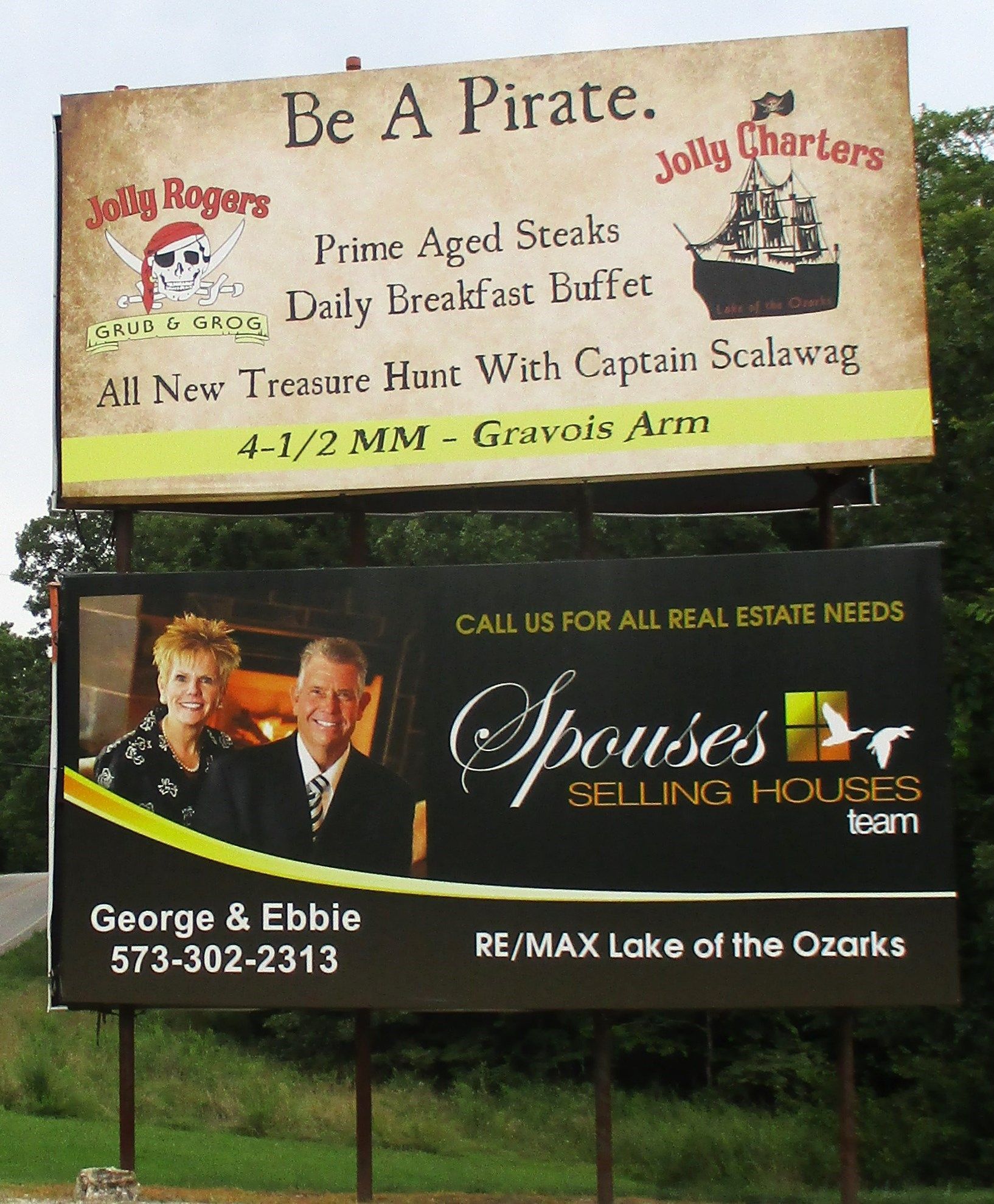 Billboards For Rent in the Lake of the Ozarks