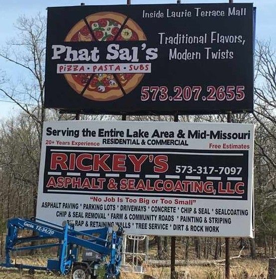 Highway 135 Billboard