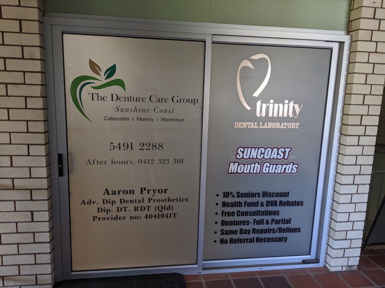 Denture Display— Local Denture Clinic in Sunshine Coast, QLD