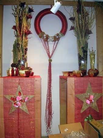 Decorazioni floreali in chiesa