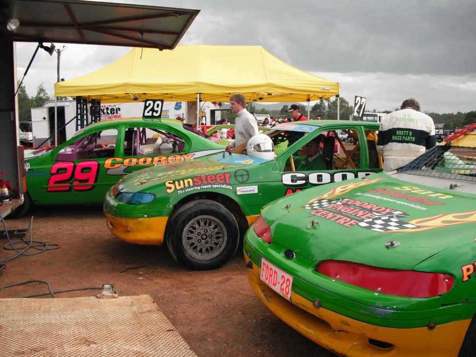Three Green Race Car — Sunshine Coast, QLD — Cooroy Auto Wreckers