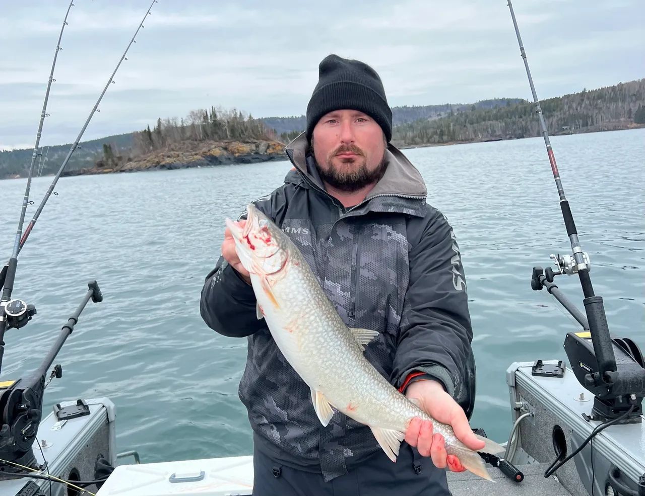 Northern Minnesota lake trout fishing guide