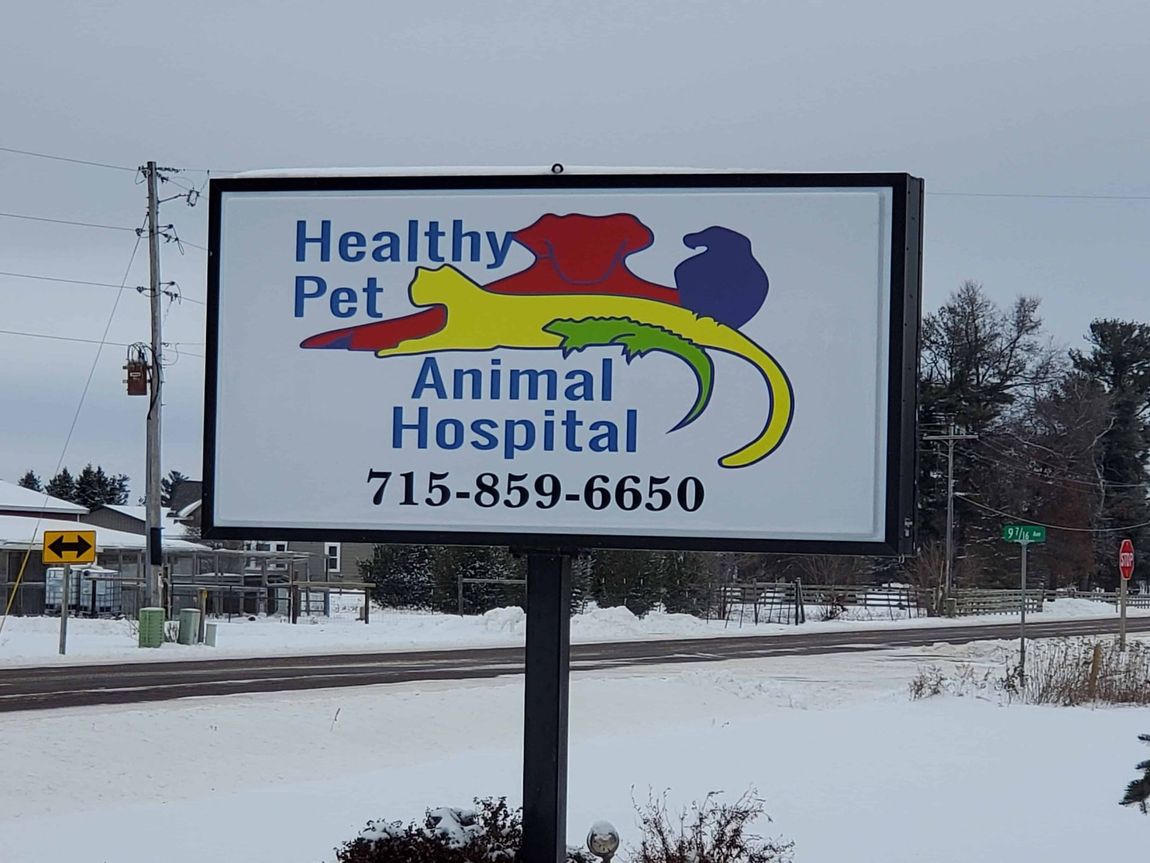 outdoor pets sign veterinary