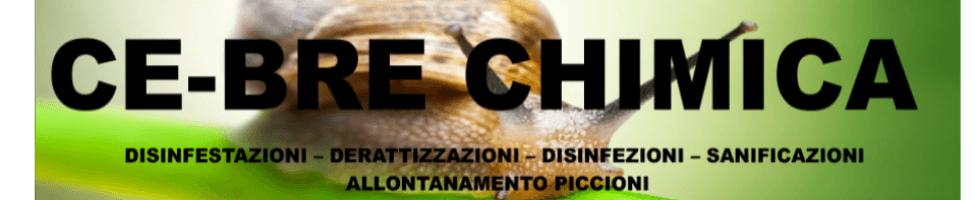 cebre chimica disinfestazione