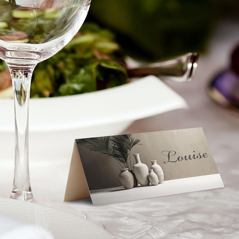 Plush Place Place Cards