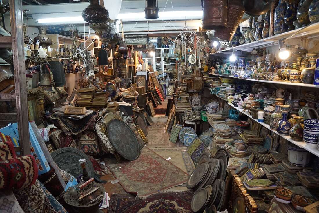 Living Space Filled with Hoarded Items