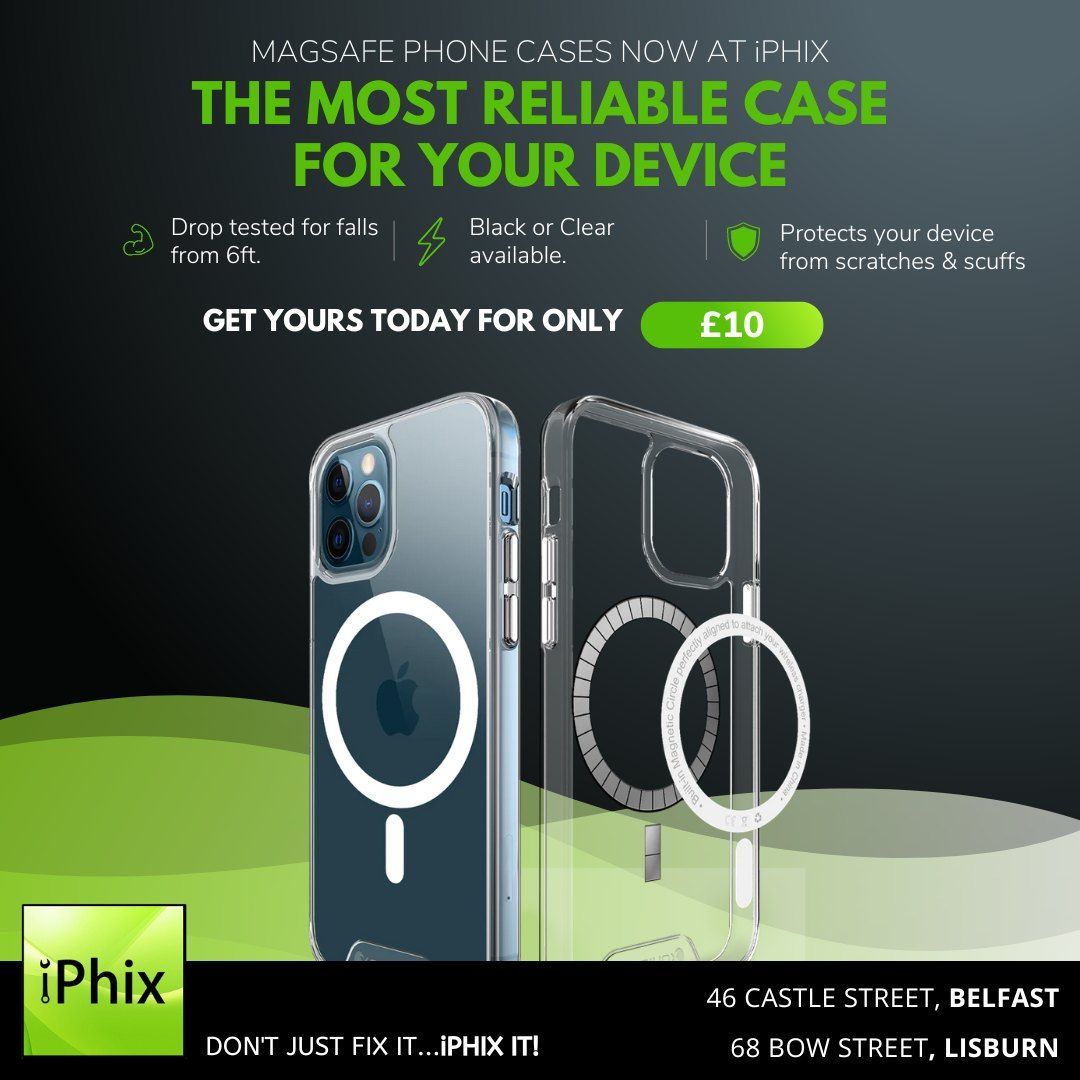 WE HAVE A FULL RANGE OF MAGSAFE PHONE CASES IN STOCK.