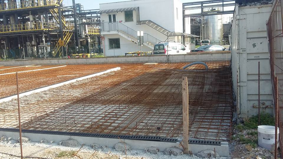 lavoro di impermeabilizzazione