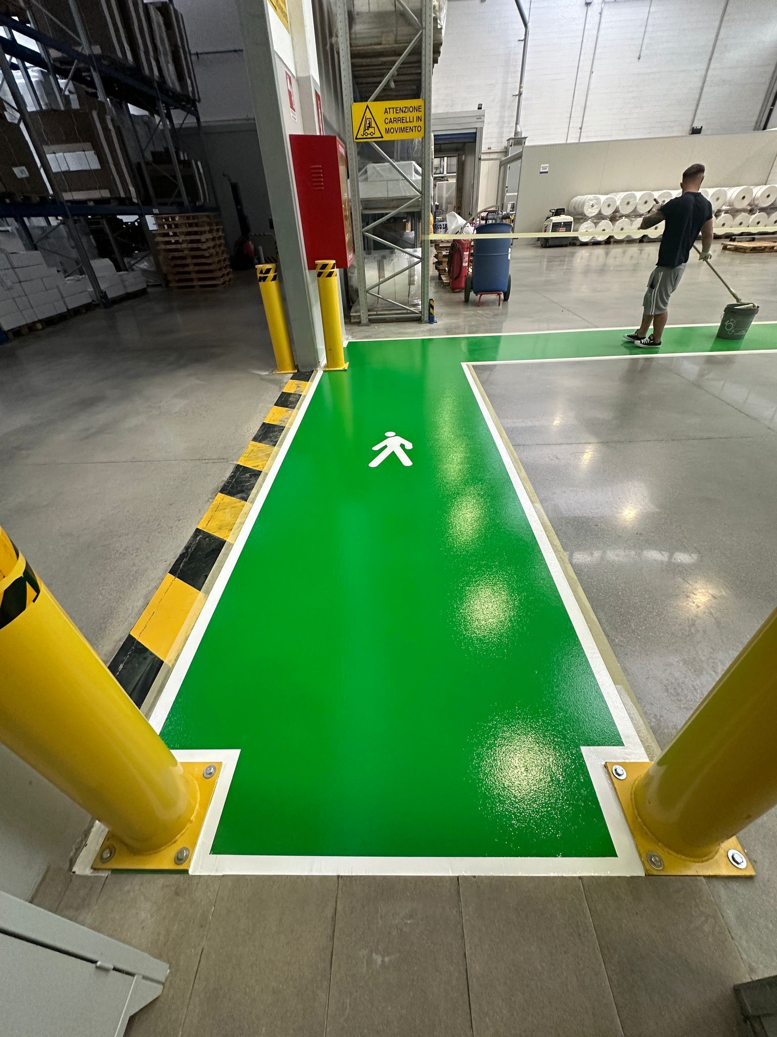 con resina -rivestimenti