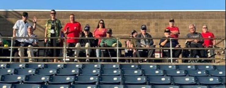Virginia Beach Lodge #2268 Hosts Veterans at a Tides Baseball Game