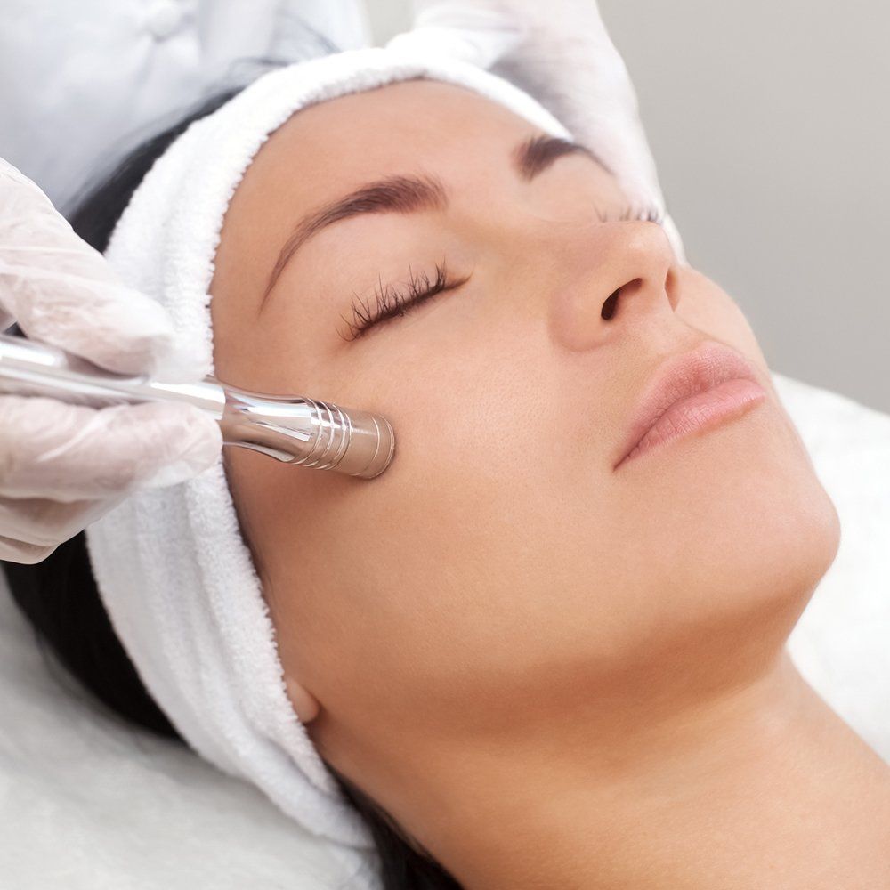 Microdermabrasion Facial on the Woman — Schererville, IN — Jill's Skin Care