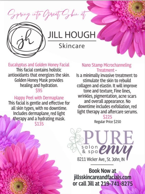 Monthly Specials — St. John, IN — Jill's Skin Care