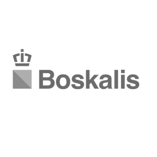 Boskalis logo: gray block with crown icon, company name in gray text.