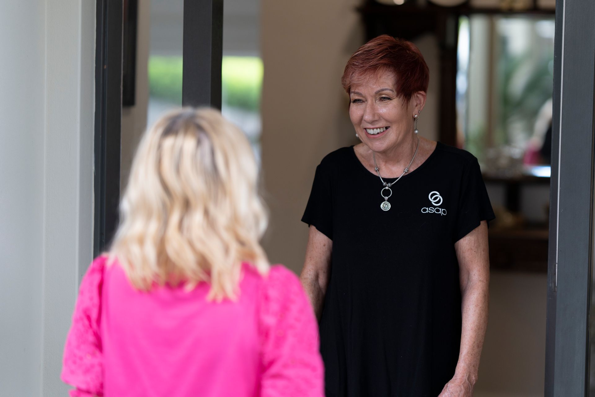Applying Facial Mask — Beauty Salon in Salamander Bay, NSW