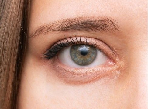 Close-Up of A Person's Eye, Showing a Light Green Iris — Beauty In Profile In Salamander Bay, NSW