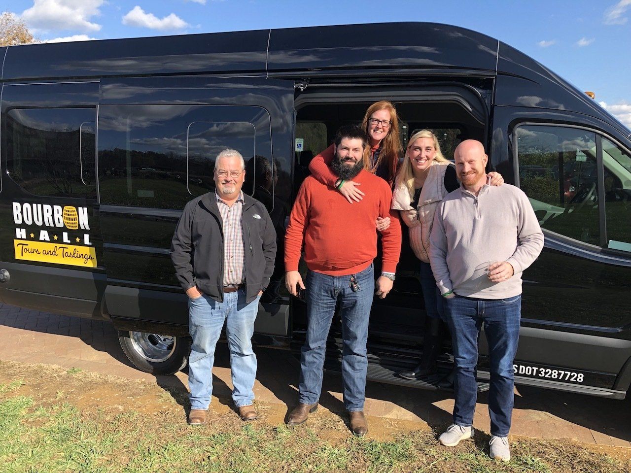 boys trip bourbon tour in kentucky