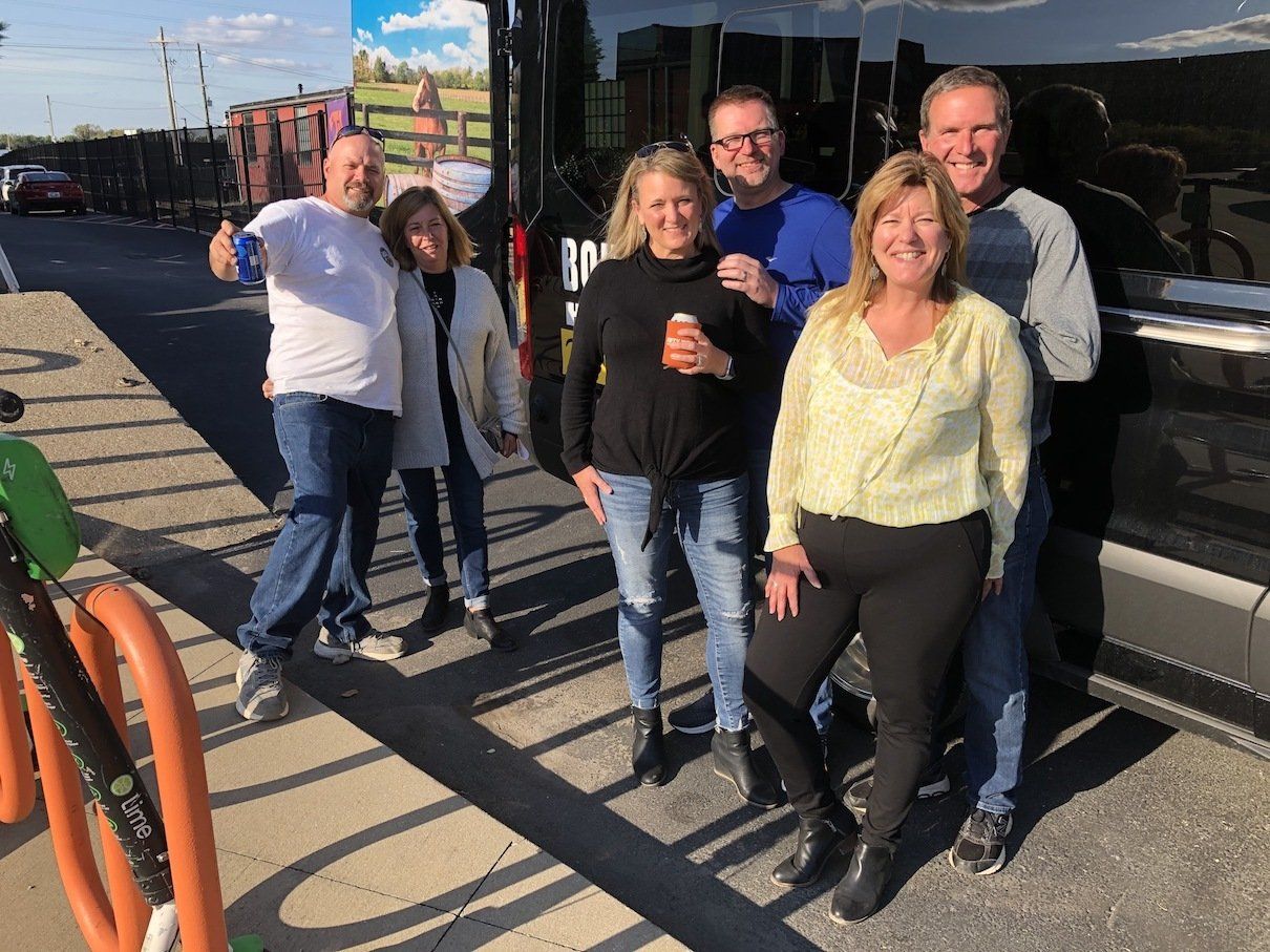 Bourbon Hall Tour Group in Kentucky