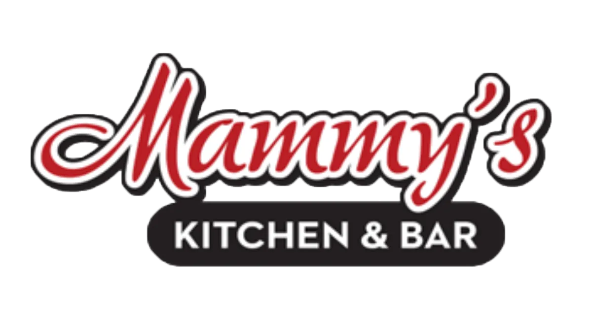 A logo for mammy 's kitchen and bar