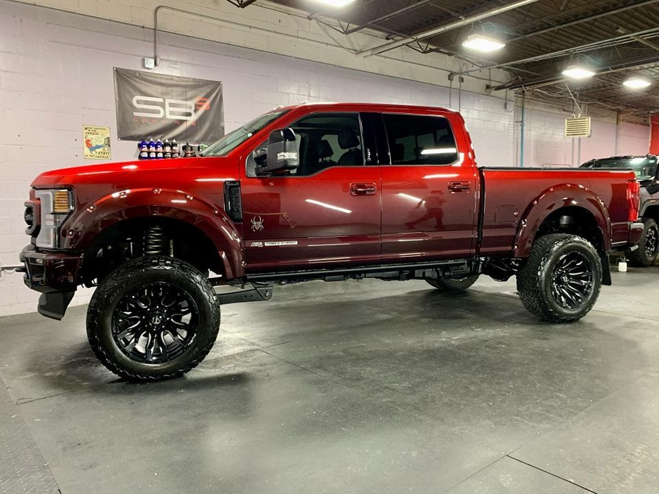 Black Widow Ford SuperDuty with SB3 Alpha Ceramic Coating - To The Limit Motorsportz - Saxonburg PA 