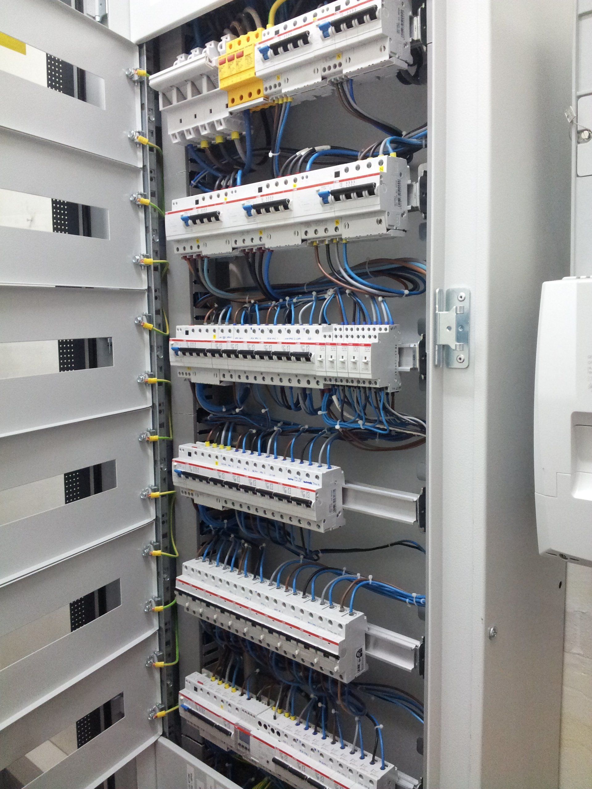 quadro elettrico di un condominio