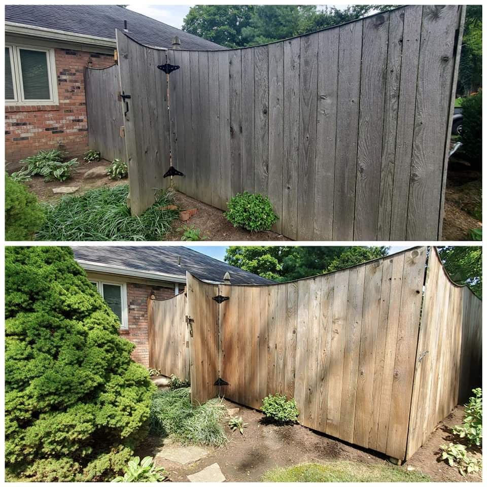 deck pressure wash