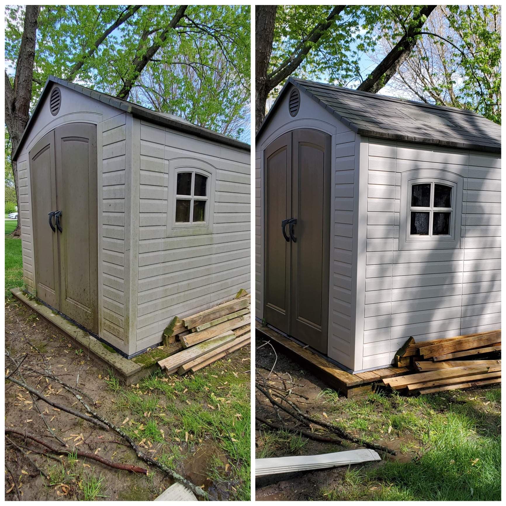 power washing