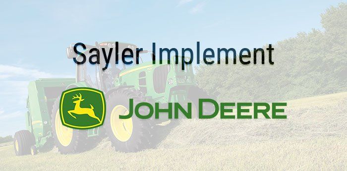 Sayler Implement and Deere logo