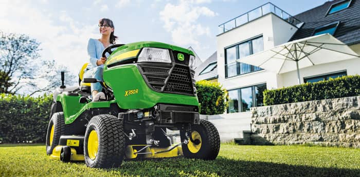 John Deere residential lawn tractor